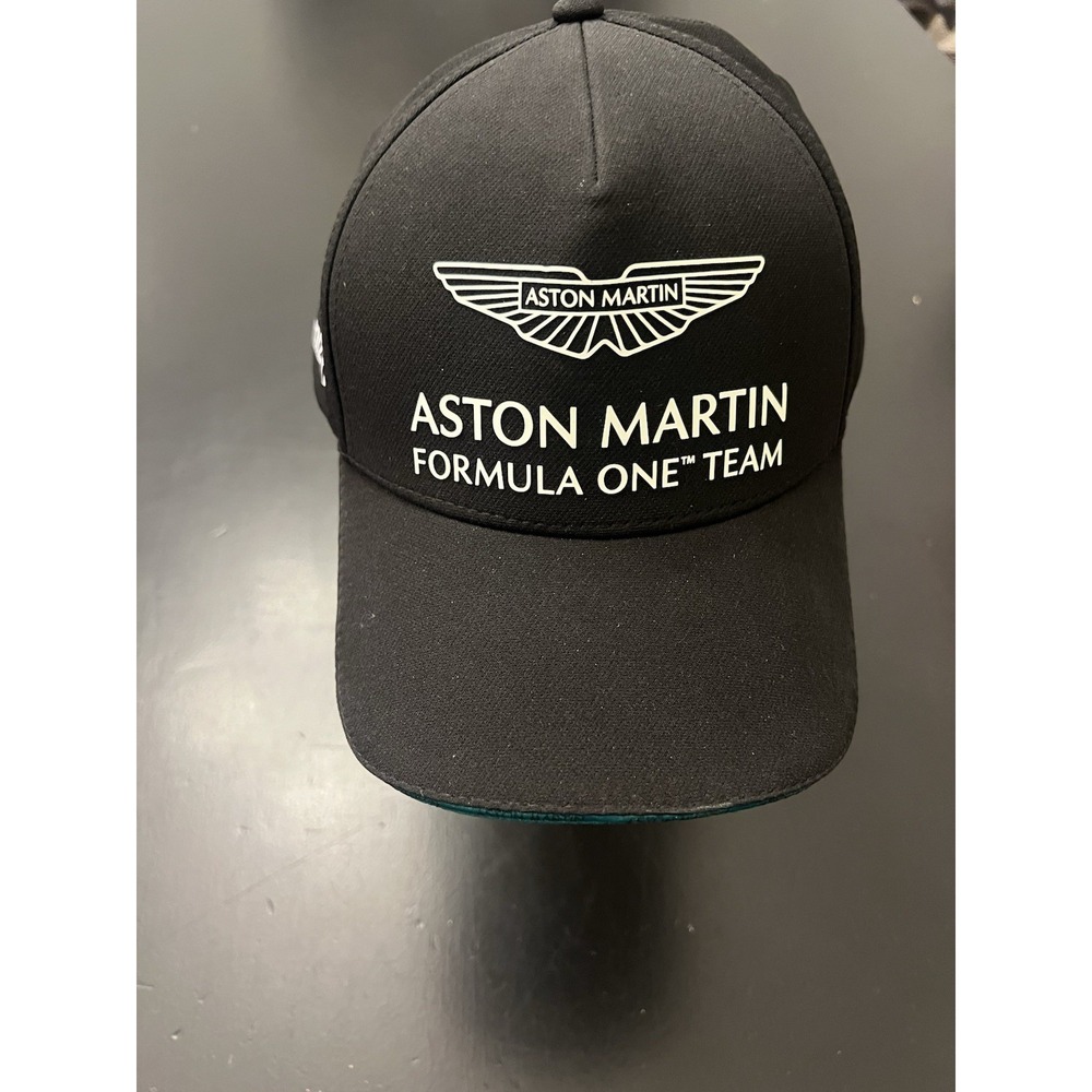 Pelmark Aston Martin Formula One Team Cognizant Adjustable Cap Black embroidery